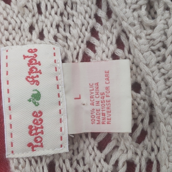 Toffee Apple women's knit tunic size L - Picture 3 of 11